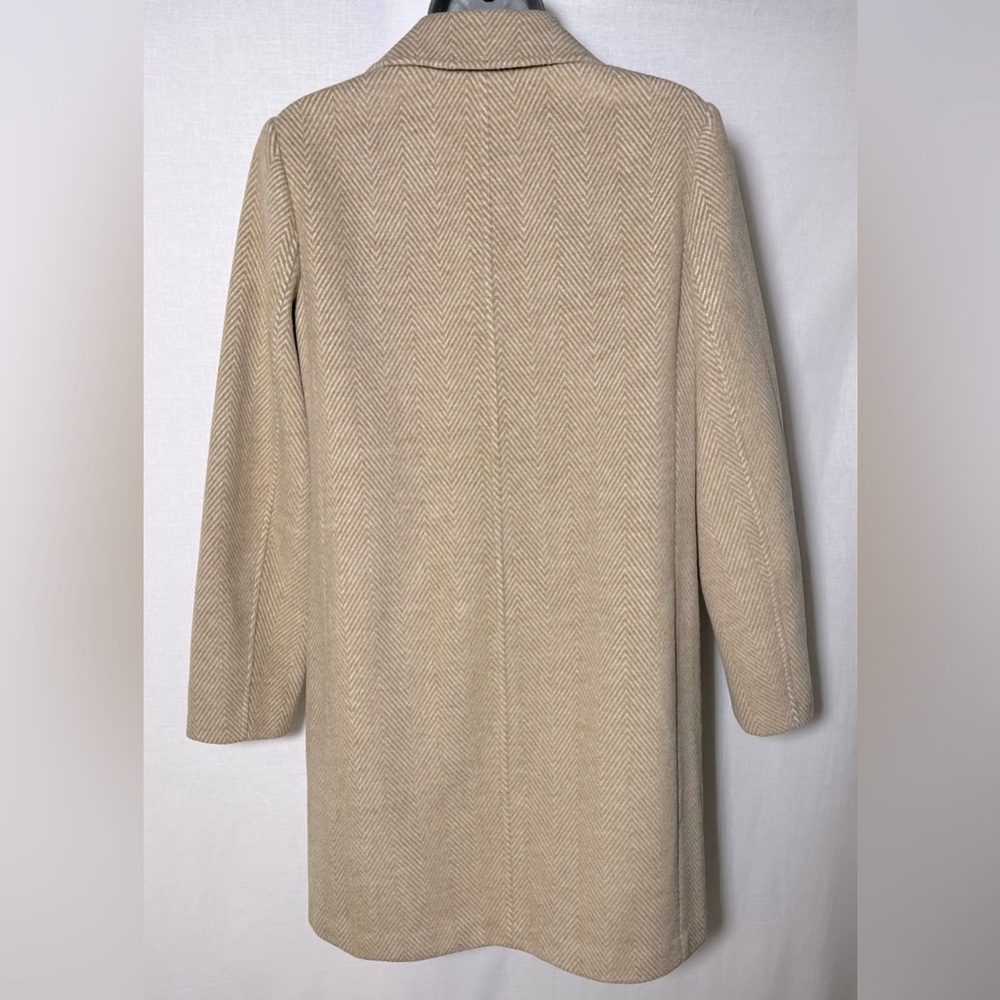 NEW J Crew Herringbone topcoat!!! - Picture 4 of 10